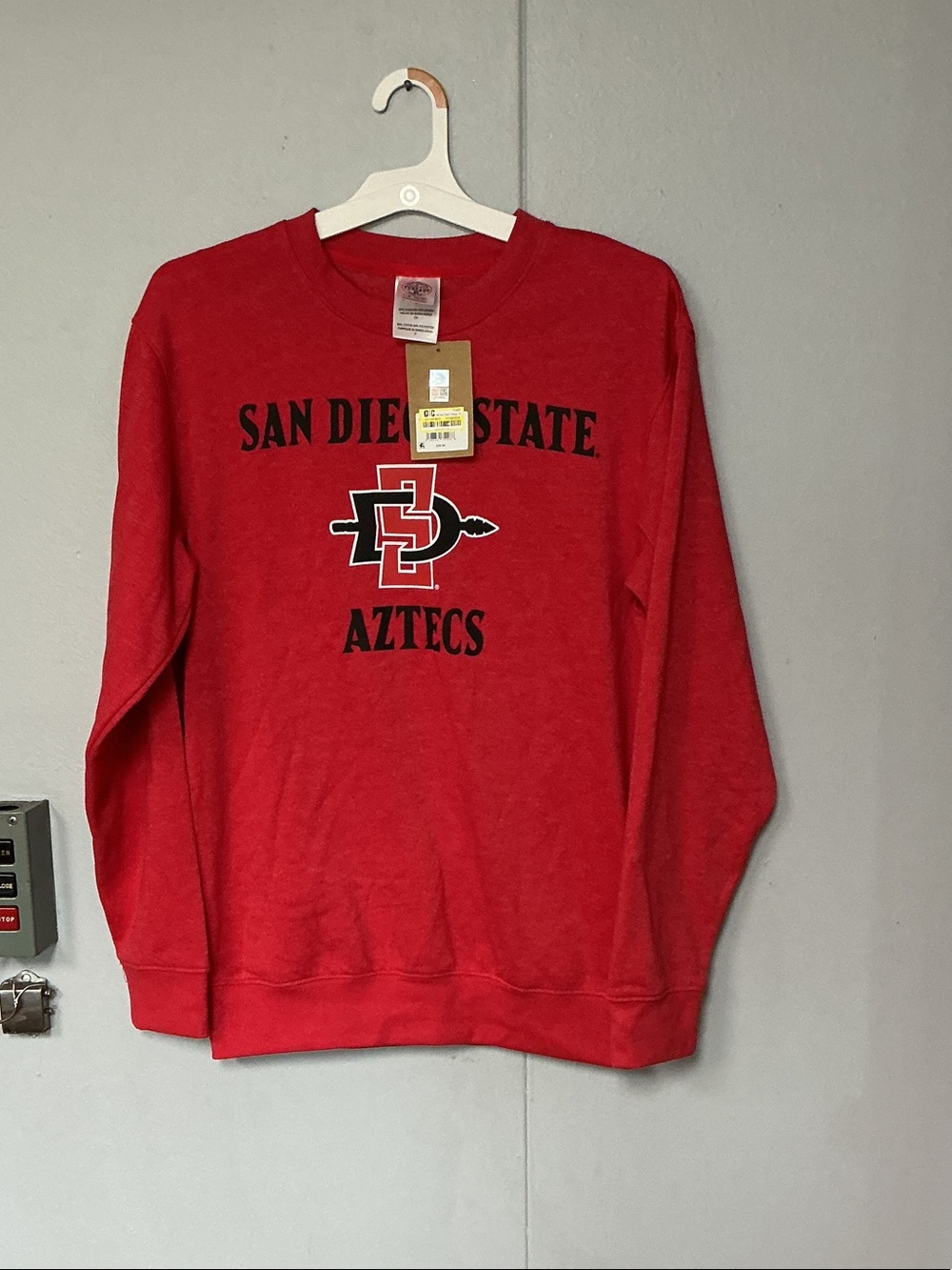 Rivalry Threads Red San Diego State Aztecs Crewneck Sweatshirt
